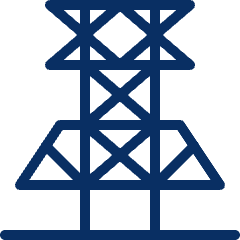 Transmission Tower 1 Icon from Cyber Line Set