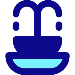 Water Fountain Icon from Core Pop Set