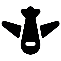 Plane Icon from Ultimate Bold Set