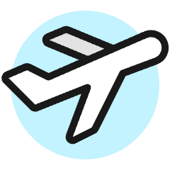 Plane Take Off Icon from Ultimate Colors Set