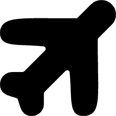 Plane Trip 1 Icon from Ultimate Bold Set