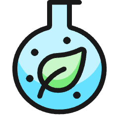 Organic Flask 1 Icon from Ultimate Colors Set