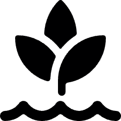 Organic Plant Grow 1 Icon from Ultimate Bold Set