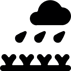Organic Rain Growth Icon from Ultimate Bold Set