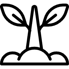 Organic Tree Icon from Ultimate Light Set