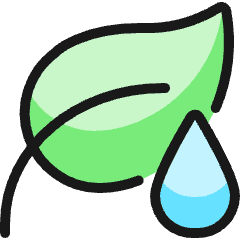 Organic Watering Plant Icon from Ultimate Colors Set