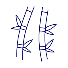 Bamboo Tree Illustration from UX Line Set