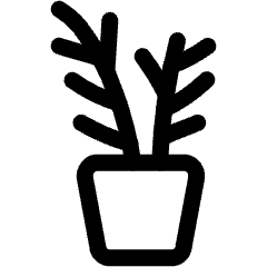 Indoor Plant 2 Icon from Ultimate Regular Set