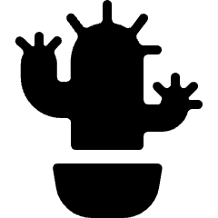 Plant Cactus Icon from Ultimate Bold Set