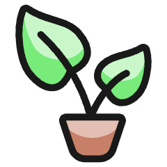 Plant Pot 1 Icon from Ultimate Colors Set