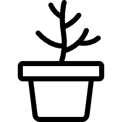 Plant Pot 3 Icon from Ultimate Light Set