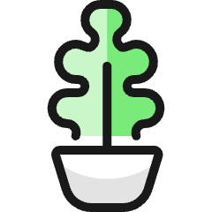 Plant Pot Icon from Ultimate Colors Set