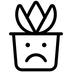 Plant Sad Icon from Ultimate Light Set