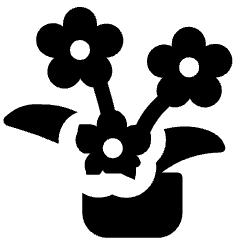 Vase Plant 1 Icon from Ultimate Bold Set