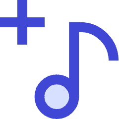 Add To Playlist Icon from Sharp Duo Set
