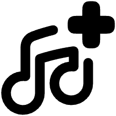 Add To Playlist Icon from Plump Remix Set