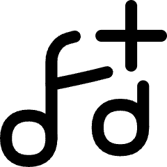 Add To Playlist Icon from Flex Line Set
