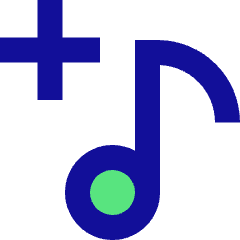Add To Playlist Icon from Sharp Pop Set