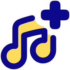 Add To Playlist Icon from Plump Pop Set