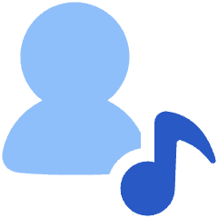 Artist Song Icon from Plump Flat Set