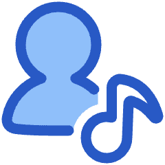 Artist Song Icon from Plump Duo Set