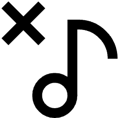 Delete Playlist Icon from Sharp Line Set