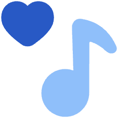 Favorite Heart Playlist Icon from Plump Flat Set