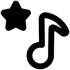 Favorite Star Playlist Icon from Plump Remix Set