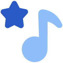 Favorite Star Playlist Icon from Plump Flat Set