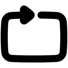 Loop Media Icon from Plump Solid Set