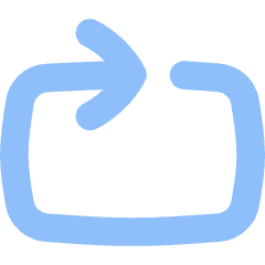 Loop Media Icon from Flex Flat Set