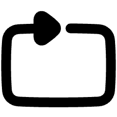 Loop Media Icon from Plump Remix Set