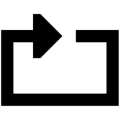 Loop Media Icon from Sharp Remix Set