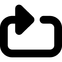 Loop Media Icon from Micro Solid Set