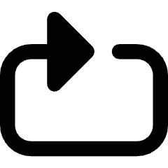 Loop Media Icon from Core Remix Set