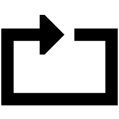 Loop Media Icon from Sharp Solid Set