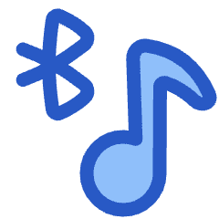 Media Bluetooth On Icon from Plump Duo Set