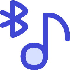Media Bluetooth On Icon from Flex Duo Set