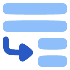 Move To Bottom Icon from Plump Flat Set