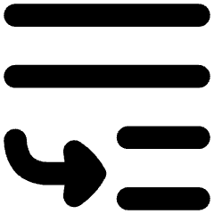 Move To Bottom Icon from Flex Solid Set