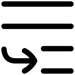 Move To Bottom Icon from Flex Line Set