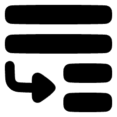 Move To Bottom Icon from Plump Solid Set