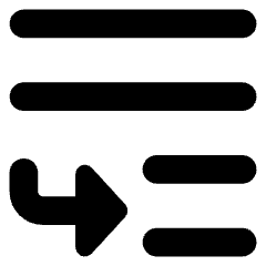 Move To Bottom Icon from Core Solid Set