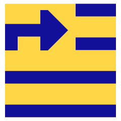 Move To Top Icon from Sharp Pop Set