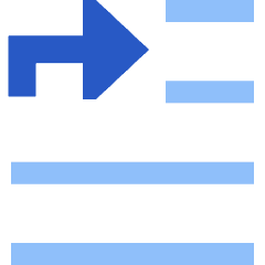 Move To Top Icon from Sharp Flat Set