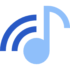 Music Cast Icon from Sharp Flat Set