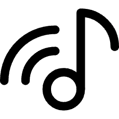 Music Cast Icon from Core Line Set