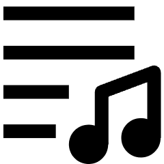 Music Note Icon from Nova Line Icons Set