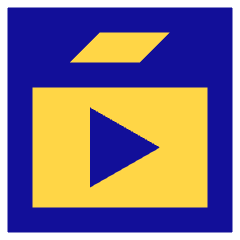 Play List 1 Icon from Sharp Pop Set