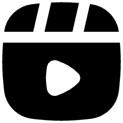 Play List 1 Icon from Flex Solid Set